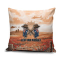ANZAC Day Pillow Cover Commemorative Soldier Tribute