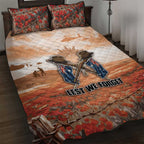 ANZAC Day Quilt Bed Set Commemorative Soldier Tribute