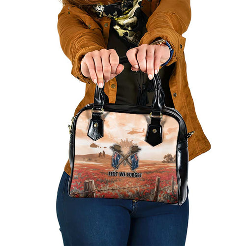 ANZAC Day Shoulder Handbag Commemorative Soldier Tribute
