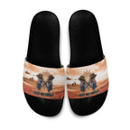 ANZAC Day Slide Sandals Commemorative Soldier Tribute