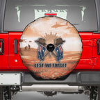 ANZAC Day Spare Tire Cover Commemorative Soldier Tribute