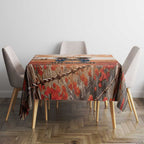 ANZAC Day Tablecloth Commemorative Soldier Tribute