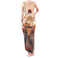 Personalised ANZAC Day Tank Maxi Dress Commemorative Soldier Tribute