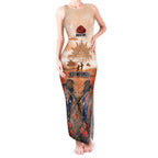 Personalised ANZAC Day Tank Maxi Dress Commemorative Soldier Tribute