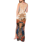 Personalised ANZAC Day Tank Maxi Dress Commemorative Soldier Tribute