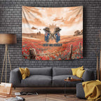 ANZAC Day Tapestry Commemorative Soldier Tribute