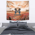 ANZAC Day Tapestry Commemorative Soldier Tribute