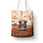 ANZAC Day Tote Bag Commemorative Soldier Tribute
