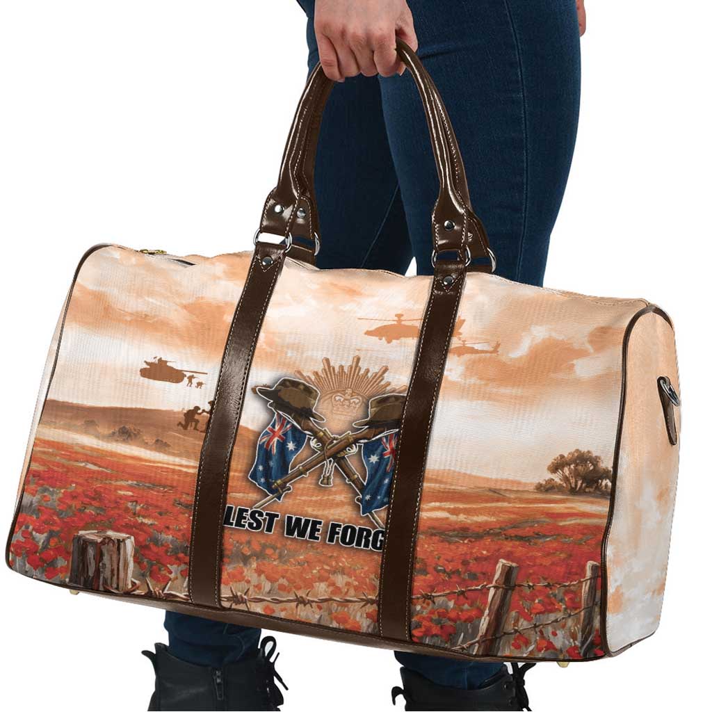 ANZAC Day Travel Bag Commemorative Soldier Tribute