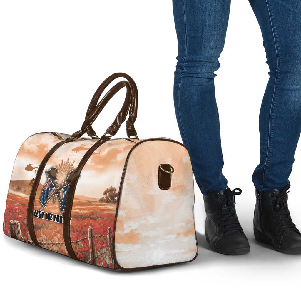 ANZAC Day Travel Bag Commemorative Soldier Tribute