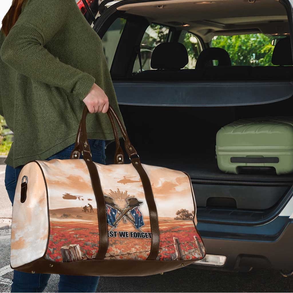 ANZAC Day Travel Bag Commemorative Soldier Tribute