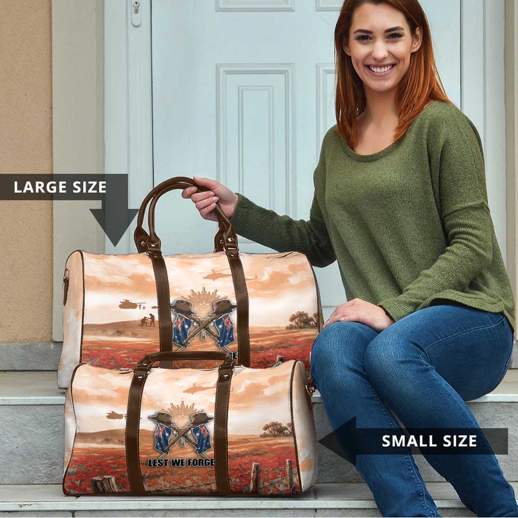 ANZAC Day Travel Bag Commemorative Soldier Tribute