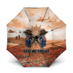 ANZAC Day Umbrella Commemorative Soldier Tribute
