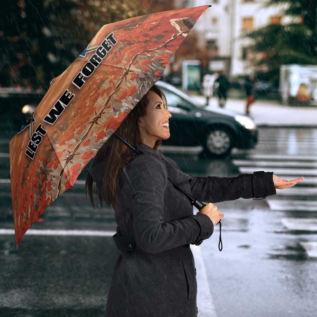 ANZAC Day Umbrella Commemorative Soldier Tribute