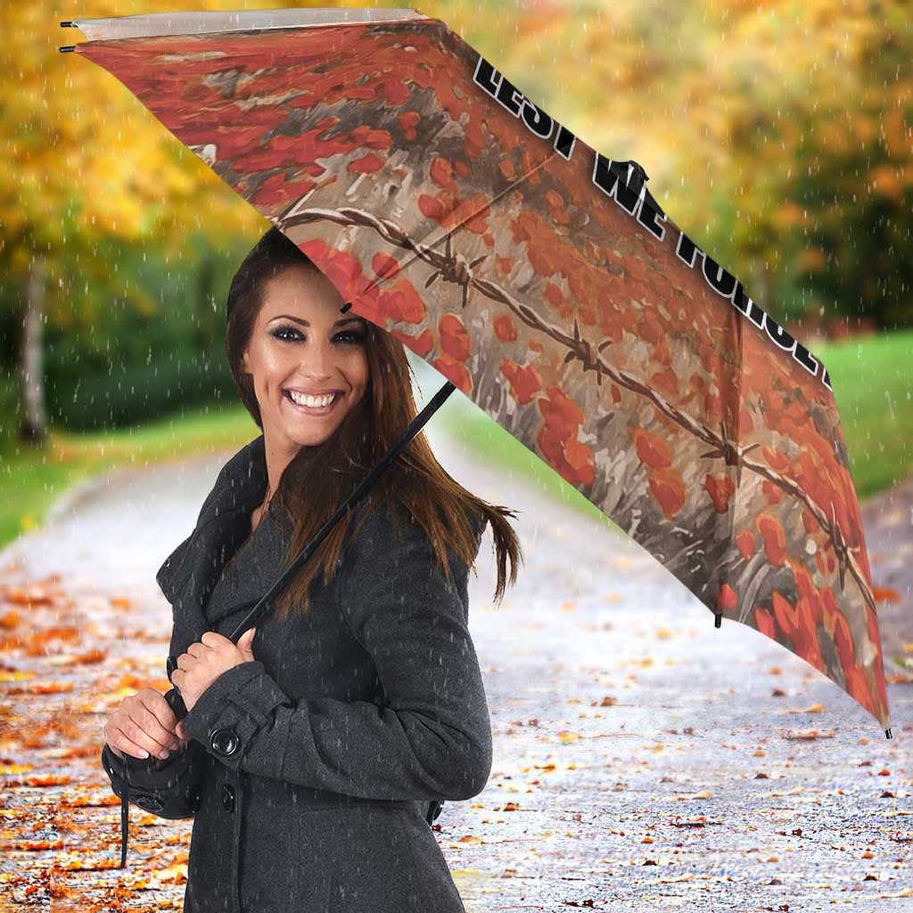 ANZAC Day Umbrella Commemorative Soldier Tribute
