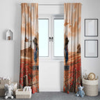 ANZAC Day Window Curtain Commemorative Soldier Tribute