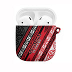 Aotearoa Te Arawa AirPods Case New Zealand Maori Tribal Fern Pattern
