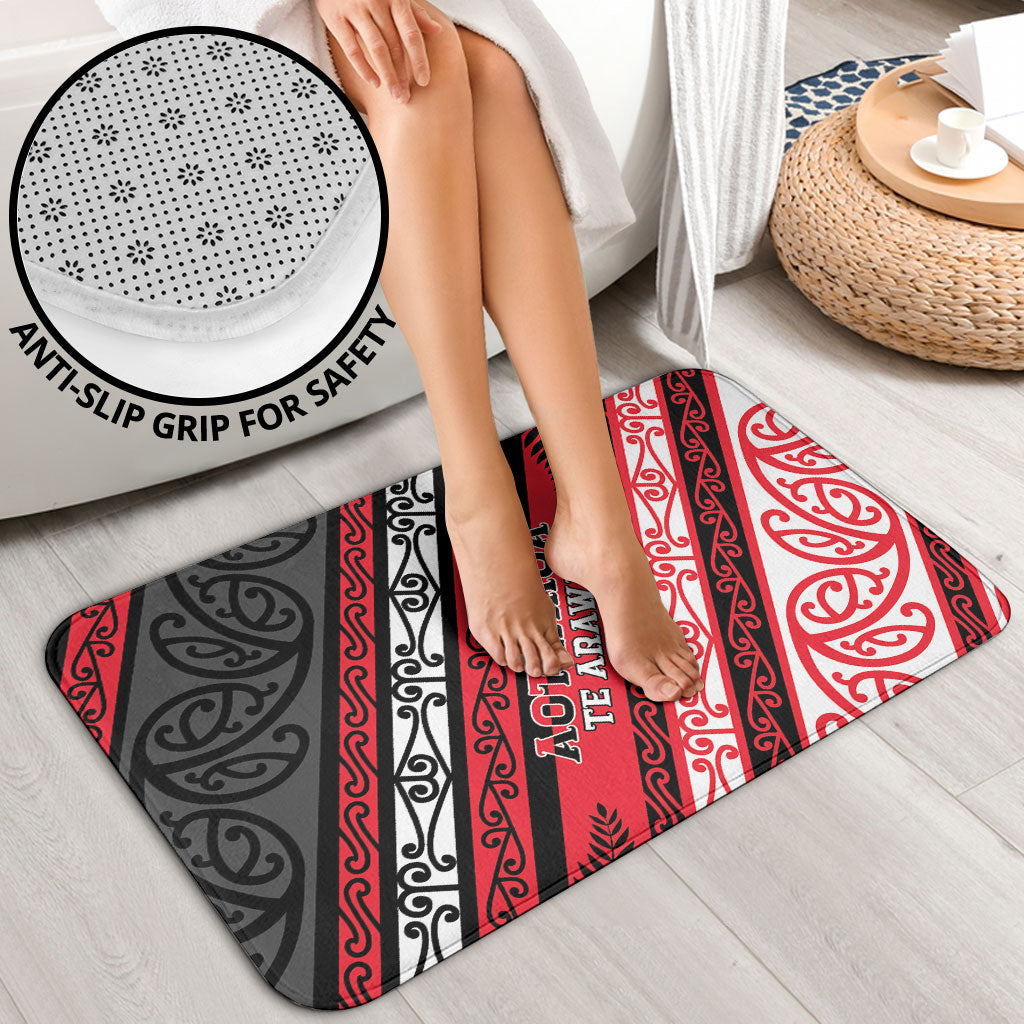 Aotearoa Te Arawa Bathroom Set New Zealand Maori Tribal Fern Pattern