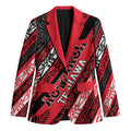 Personalised Aotearoa Te Arawa Blazer New Zealand Maori Tribal Fern Pattern