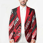 Personalised Aotearoa Te Arawa Blazer New Zealand Maori Tribal Fern Pattern