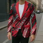 Personalised Aotearoa Te Arawa Blazer New Zealand Maori Tribal Fern Pattern