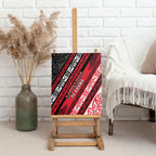 Aotearoa Te Arawa Canvas Wall Art New Zealand Maori Tribal Fern Pattern