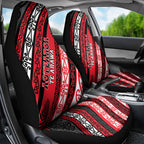 Aotearoa Te Arawa Car Seat Cover New Zealand Maori Tribal Fern Pattern
