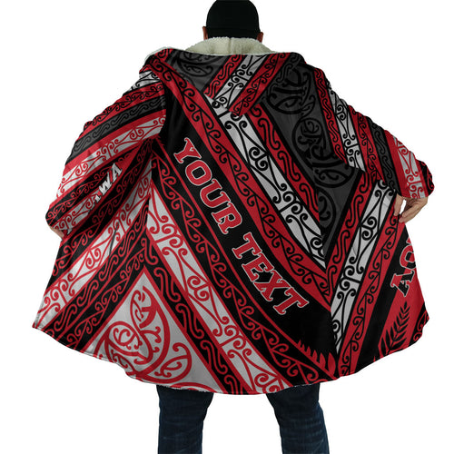 Personalised Aotearoa Te Arawa Cloak New Zealand Maori Tribal Fern Pattern