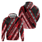 Personalised Aotearoa Te Arawa Hoodie New Zealand Maori Tribal Fern Pattern