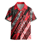 Personalised Aotearoa Te Arawa Kid Hawaiian Shirt New Zealand Maori Tribal Fern Pattern