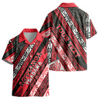 Personalised Aotearoa Te Arawa Kid Hawaiian Shirt New Zealand Maori Tribal Fern Pattern
