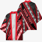 Personalised Aotearoa Te Arawa Kimono New Zealand Maori Tribal Fern Pattern