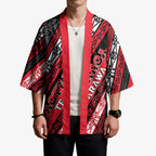 Personalised Aotearoa Te Arawa Kimono New Zealand Maori Tribal Fern Pattern