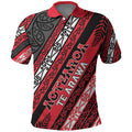 Personalised Aotearoa Te Arawa Polo Shirt New Zealand Maori Tribal Fern Pattern