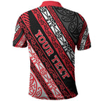 Personalised Aotearoa Te Arawa Polo Shirt New Zealand Maori Tribal Fern Pattern