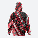 Personalised Aotearoa Te Arawa Zip Hoodie New Zealand Maori Tribal Fern Pattern