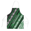 Aotearoa Ngati Maniapoto Apron New Zealand Maori Tribal Fern Pattern