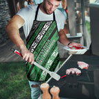 Aotearoa Ngati Maniapoto Apron New Zealand Maori Tribal Fern Pattern