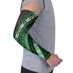 Personalised Aotearoa Ngati Maniapoto Arm Sleeves New Zealand Maori Tribal Fern Pattern