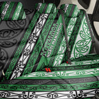 Aotearoa Ngati Maniapoto Back Car Seat Cover New Zealand Maori Tribal Fern Pattern