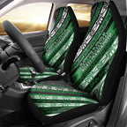 Aotearoa Ngati Maniapoto Car Seat Cover New Zealand Maori Tribal Fern Pattern