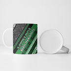 Personalised Aotearoa Ngati Maniapoto Ceramic Mug New Zealand Maori Tribal Fern Pattern