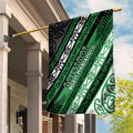 Aotearoa Ngati Maniapoto Garden Flag New Zealand Maori Tribal Fern Pattern