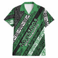 Personalised Aotearoa Ngati Maniapoto Hawaiian Shirt New Zealand Maori Tribal Fern Pattern