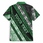 Personalised Aotearoa Ngati Maniapoto Hawaiian Shirt New Zealand Maori Tribal Fern Pattern