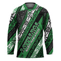 Personalised Aotearoa Ngati Maniapoto Hockey Jersey New Zealand Maori Tribal Fern Pattern