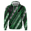 Personalised Aotearoa Ngati Maniapoto Hoodie New Zealand Maori Tribal Fern Pattern
