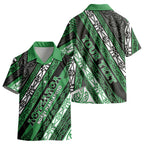 Personalised Aotearoa Ngati Maniapoto Kid Hawaiian Shirt New Zealand Maori Tribal Fern Pattern