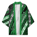Personalised Aotearoa Ngati Maniapoto Kimono New Zealand Maori Tribal Fern Pattern