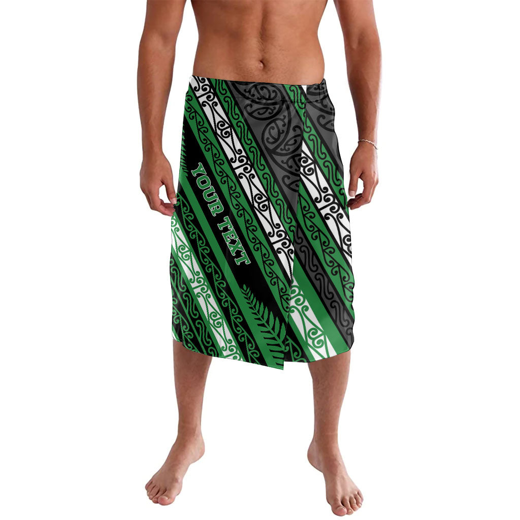 Personalised Aotearoa Ngati Maniapoto Lavalava New Zealand Maori Tribal Fern Pattern